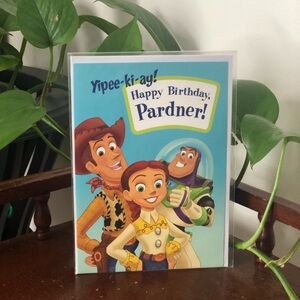 2007 Disney Pixar Toy-story Birthday Greeting Card